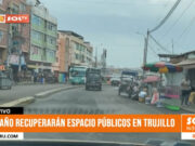 Trujillo: este año recuperarán espacios públicos