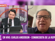 «Al ministro del Interior, hace rato le hubiese metido una patada para que se vaya y deje de hacerle daño al país»: Carlos Anderson, congresista de la República