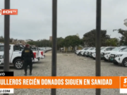 Trujillo: patrulleros destinados a reforzar la seguridad están guardados en Sanidad de la PNP