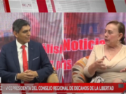 “No apoyaremos marcha porque es convocada por Acuña y él es responsable político de la criminalidad”: vicepresidenta del Consejo regional de Decanos, Dina Yépez Cerna y la presidenta del Colectivo Ciudadano Vecinos a la Obra, Dennisse Quiroz