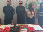 La Esperanza: capturan a tres sujetos que estarían implicados en actos de extorsión a negocios y empresa de transportes California