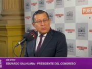 «Lo ordinario es que el imputado, mientras no haya sentencia, continúe su proceso en libertad y no detenido»: Eduardo Salhuana, presidente del Congreso