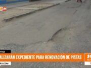 Trujillo: actualizarán expediente para renovación de pistas en la Urb. Los Jardines
