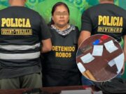 PNP informa detención de ‘La Chica Dinamita’, acusada de integrar o.c. ‘Los Pulpos’, por presunta tenencia ilegal de explosivos y estafa
