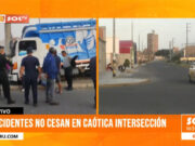 Trujillo: reportan frecuentes accidentes de tránsito en Urb. El Prisma