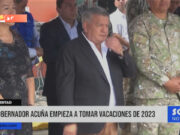 La Libertad: gobernador Acuña empieza a tomar vacaciones de 2023