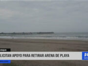 Chiclayo: alcalde solicita apoyo para retirar arena de playa