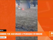 Trujillo: hombre fue asesinado a pedradas en Moche