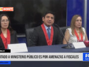 Trujillo: atentado a Ministerio Público es por amenazas a fiscales