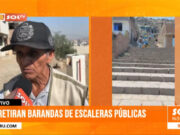 Trujillo: vecinos de cerro Pesqueda denuncian retiro de barandas de escaleras públicas