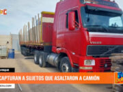 Lambayeque: capturan a sujetos que asaltaron a camión