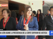 La Libertad: Cecilia León asume la presidencia de la Corte Superior de Justicia