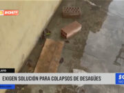 Chiclayo: vecinos exigen solución para colapsos de desagües