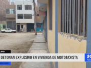 Chiclayo: sujetos detonan explosivo en vivienda de mototaxista