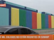 La Libertad: más de mil colegios no están inscritos en Sunarp