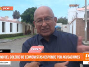 Trujillo: decano del Colegio de Economistas responde por acusaciones