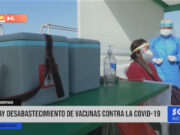 La Libertad: hay desabastecimiento de vacunas contra la COVID-19