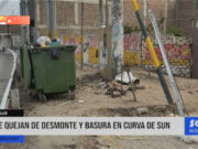 Trujillo: vecinos se quejan de desmonte y basura en Curva de Sun
