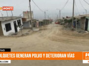 La Esperanza: vecinos de Nuevo Jerusalén protestan por deterioro de calles causado por volquetes