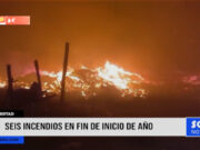 Trujillo: seis incendios en fin e inicio de año