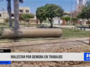 Chiclayo: malestar por demora en trabajos