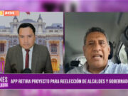 «APP ya no tiene la condición moral para poder impulsar el proyecto de reelección de alcaldes y gobernadores»: Mesías Guevara, excongresista y exgobernador de Cajamarca