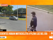 Trujillo: delincuentes roban motocicleta a repartidor frente a colegio Rafael Narváez