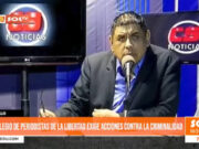 Trujillo: colegio de Periodistas de La Libertad exige acciones contra la criminalidad