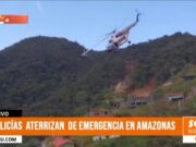 Amazonas: Helicóptero de la Policía con desperfectos logra aterrizar sin heridos