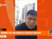 Trujillo: hombre cae con radio de vehículo hurtado