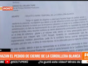 Áncash: Gremios rechazan el pedido de cierre de la Cordillera Blanca