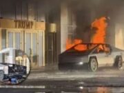 Estados Unidos: auto explota en la entrada del Hotel Trump en Las Vegas, un hombre perdió la vida