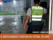 La Libertad: asesinan a joven durante partido de fútbol en Virú