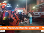 Trujillo: se registran ocho muertos y 84 heridos en tragedia del Real Plaza
