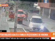 Trujillo: Familia fue asaltada en exteriores de su vivienda en Urb. San Isidro