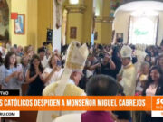 Trujillo: fieles se congregan para despedir a Monseñor Miguel Cabrejos