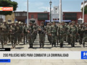 Trujillo: 200 policías más para combatir la criminalidad