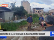 Cajamarca: hombre muere electrocutado al manipular motobomba