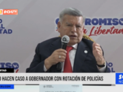 La Libertad: no hacen caso a gobernador con rotación de policías