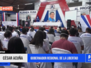 La Libertad: Acuña aún mantiene en suspenso su candidatura presidencial