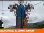 Huaraz: inician actividades del carnaval huaracino