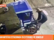 Trujillo: roban mototaxi estacionada en exteriores de domicilio