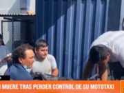Chiclayo: joven muere tras perder control de su mototaxi