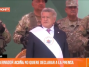 La Libertad: gobernador Acuña no quiere declarar a la prensa