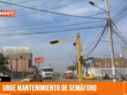 Trujillo: semáforo en malas condiciones requiere de mantenimiento