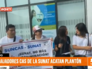 Trujillo: trabajadores CAS de SUNAT exigen mejoras laborales