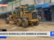 Chiclayo: comerciantes mejoran calle ante abandono de autoridades
