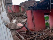 Pataz: Estructura de colegio colapsa tras fuertes lluvias