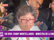 «Sanción penal a menores de 16 y 17 se debe meditar en conjunto como ejecutivo»: Fanny Montellanos, ministra de la Mujer