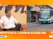 “No es el momento de paralizar el país. Estamos trabajando con las autoridades para encontrar soluciones”: Ronald Grados, Pdte. Central de Transportistas de la Macrorregión Norte